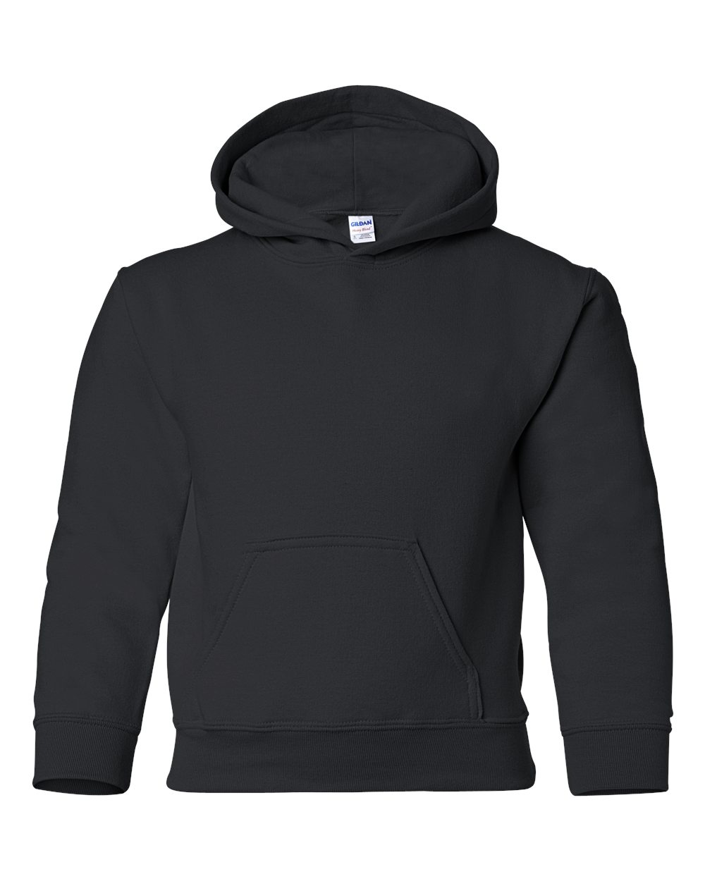 Gildan Youth Heavy Blend™ Hooded Sweatshirt - 18500B Black