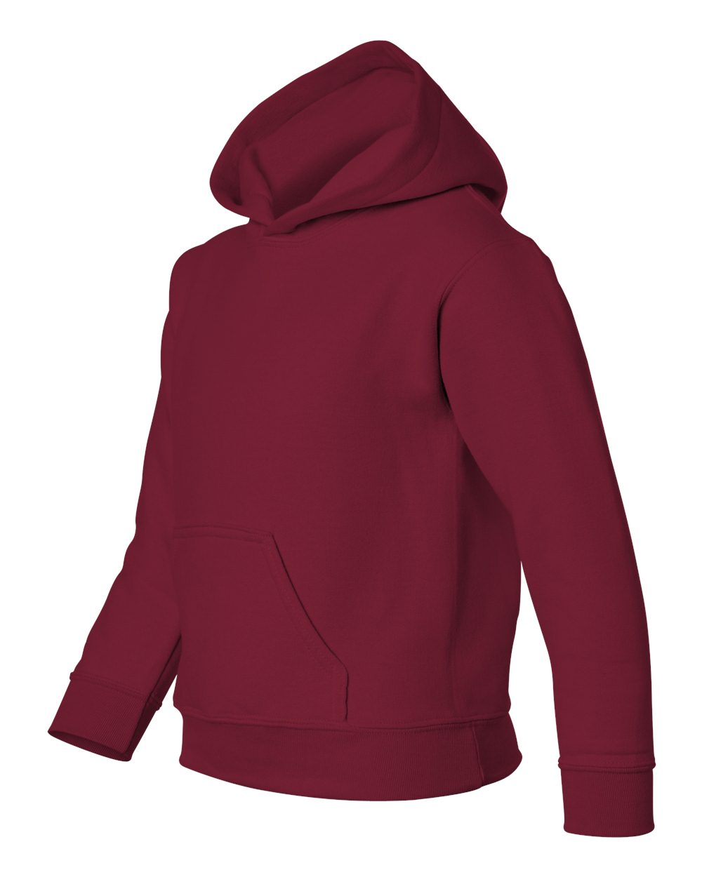 Gildan Youth Heavy Blend™ Hooded Sweatshirt - 18500B Cardinal Red