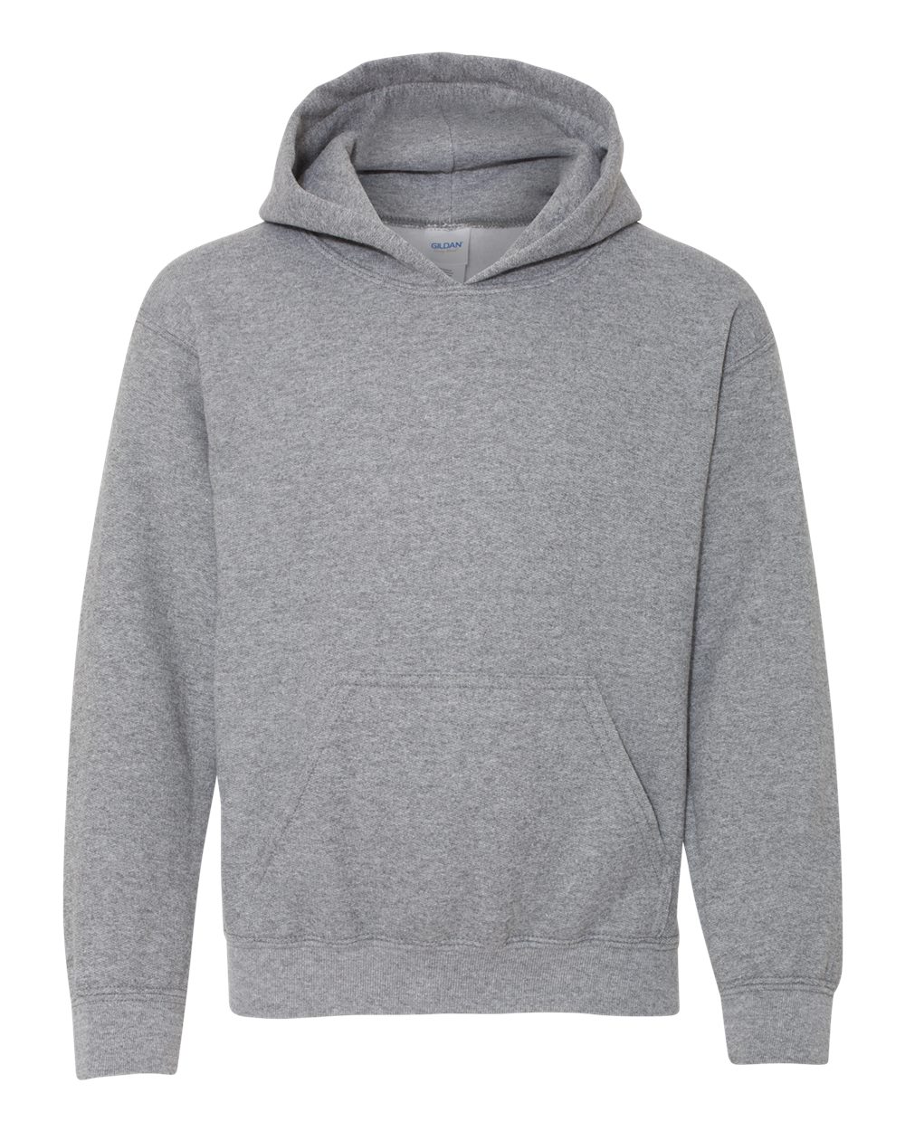 Gildan Youth Heavy Blend™ Hooded Sweatshirt - 18500B Graphite Heather