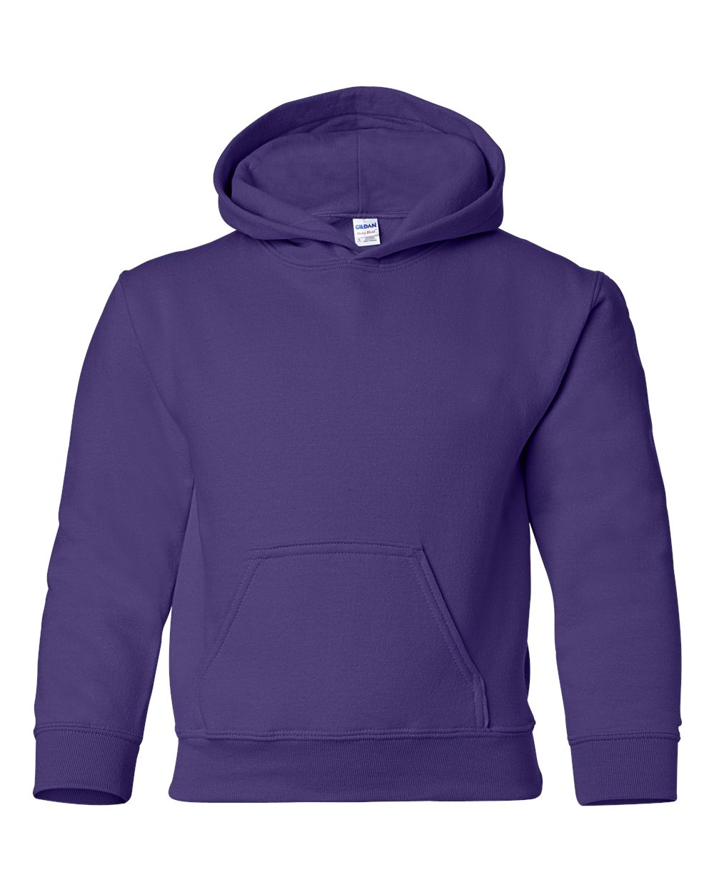 Gildan Youth Heavy Blend™ Hooded Sweatshirt - 18500B Purple
