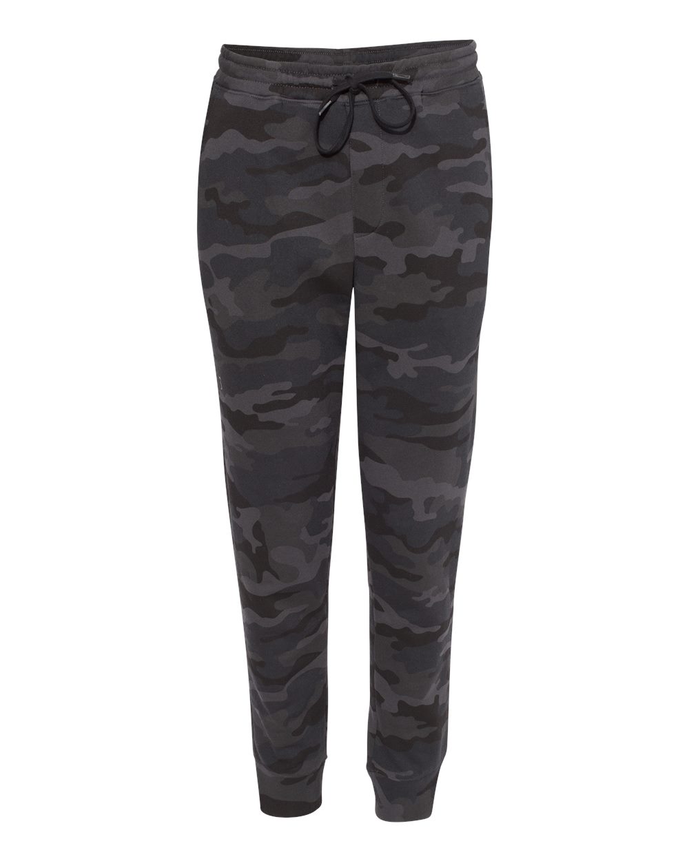 Independent Trading Co. Men's Midweight Fleece Sweatpants - IND20PNT Black Camo