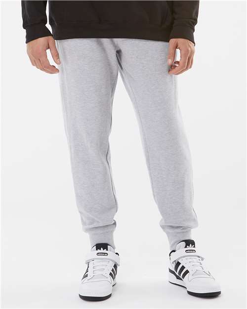 Independent Trading Co. Men's Midweight Fleece Sweatpants - IND20PNT Grey Heather