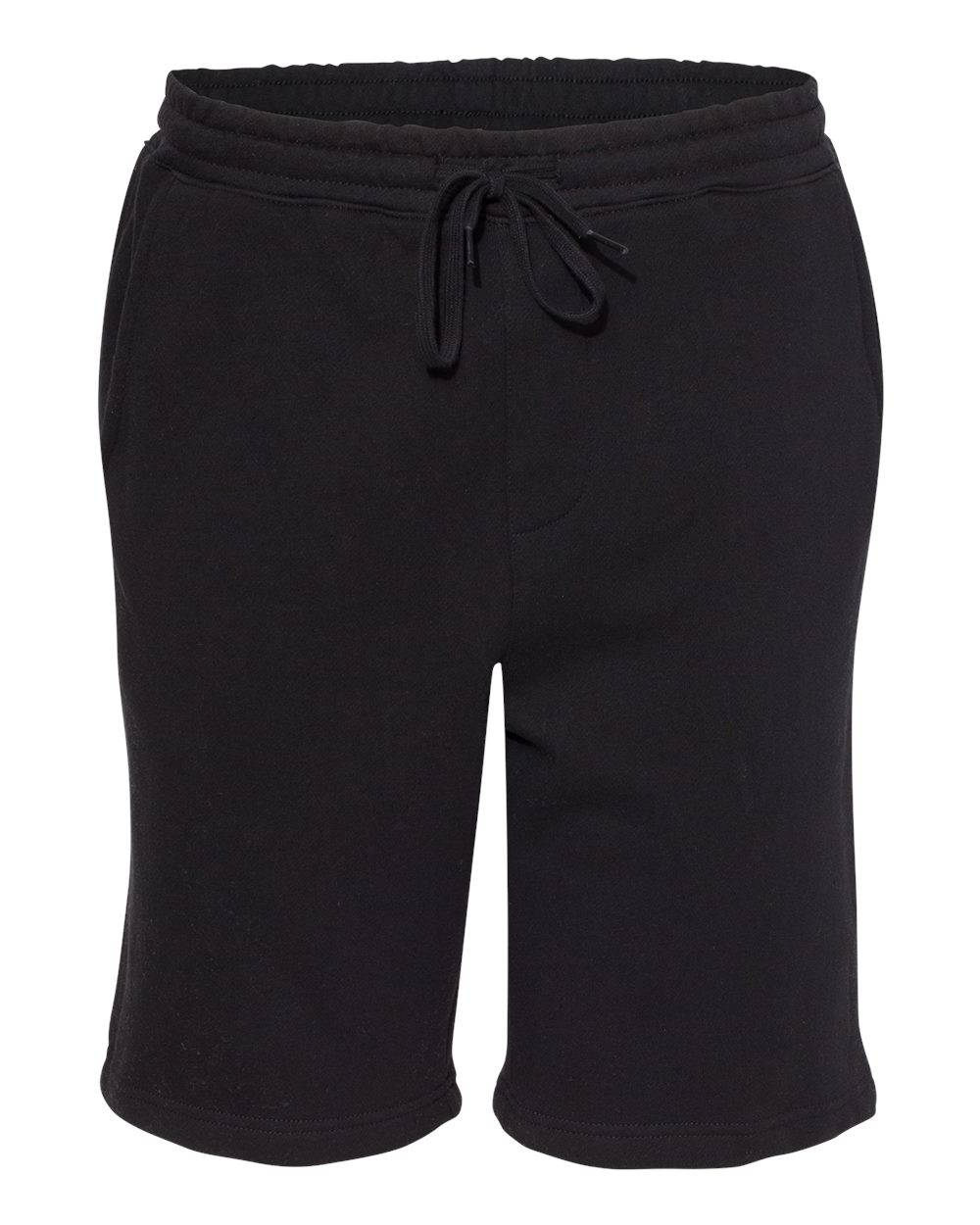 Independent Trading Co. Men's Midweight Fleece Shorts - IND20SRT - IND20SET Black
