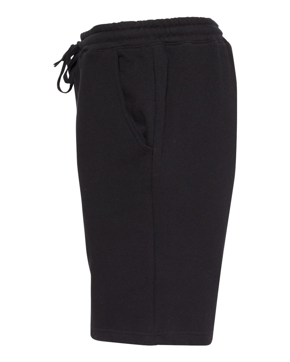 Independent Trading Co. Men's Midweight Fleece Shorts - IND20SRT - IND20SET Black