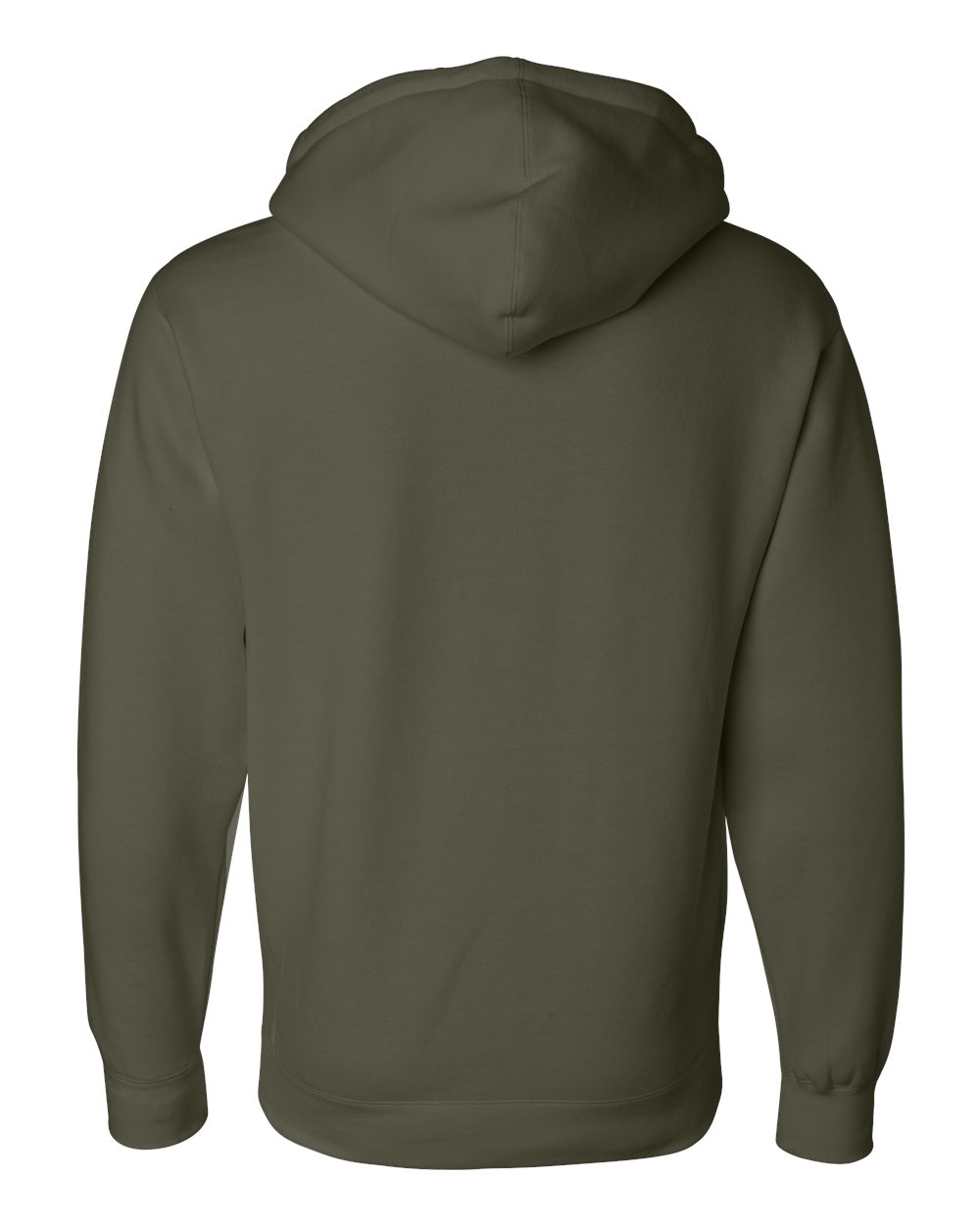 Independent Trading Co. Unisex Heavyweight Hooded Sweatshirt - IND4000 Army