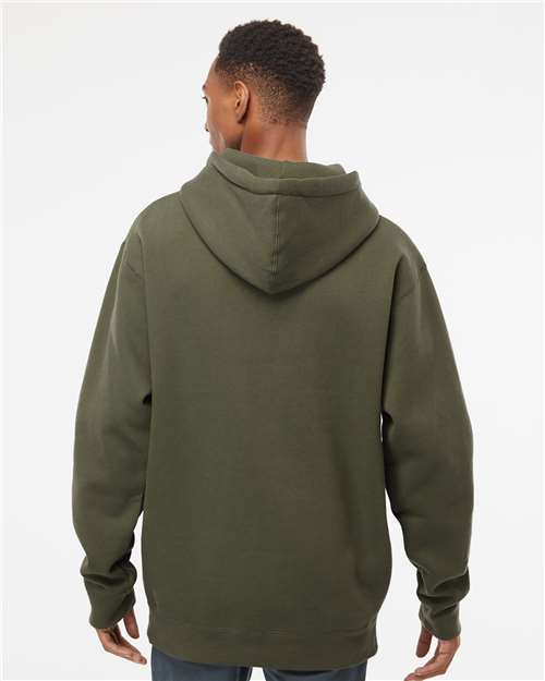 Independent Trading Co. Unisex Heavyweight Hooded Sweatshirt - IND4000 Army