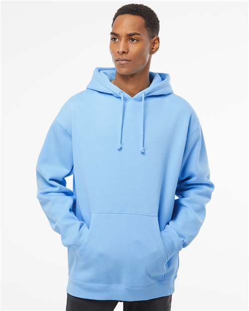 Independent Trading Co. Unisex Heavyweight Hooded Sweatshirt - IND4000 Blue Aqua