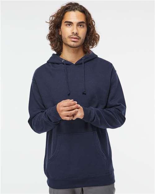 Independent Trading Co. Unisex Heavyweight Hooded Sweatshirt - IND4000 Classic Navy