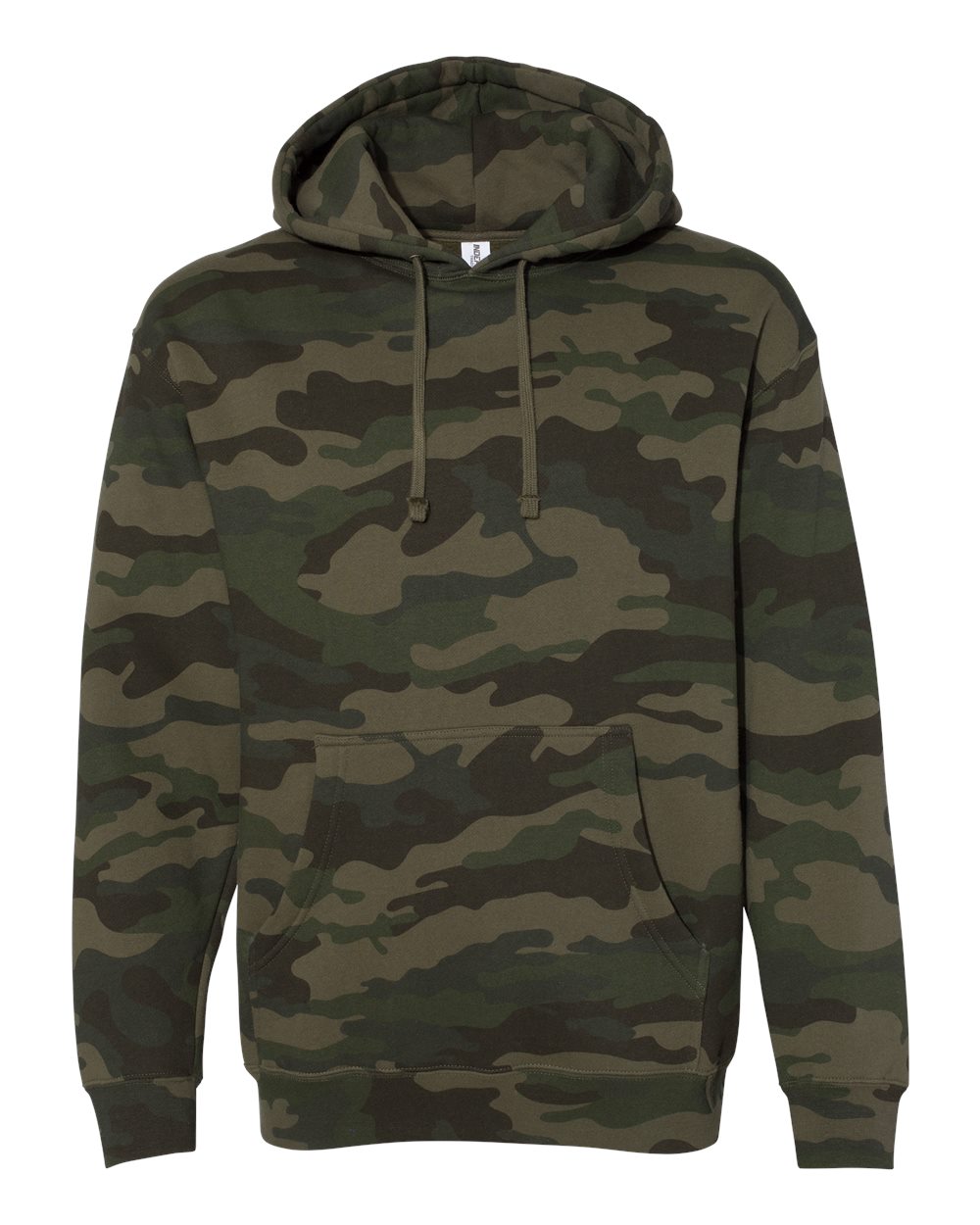 Independent Trading Co. Unisex Heavyweight Hooded Sweatshirt - IND4000 Forest Camo