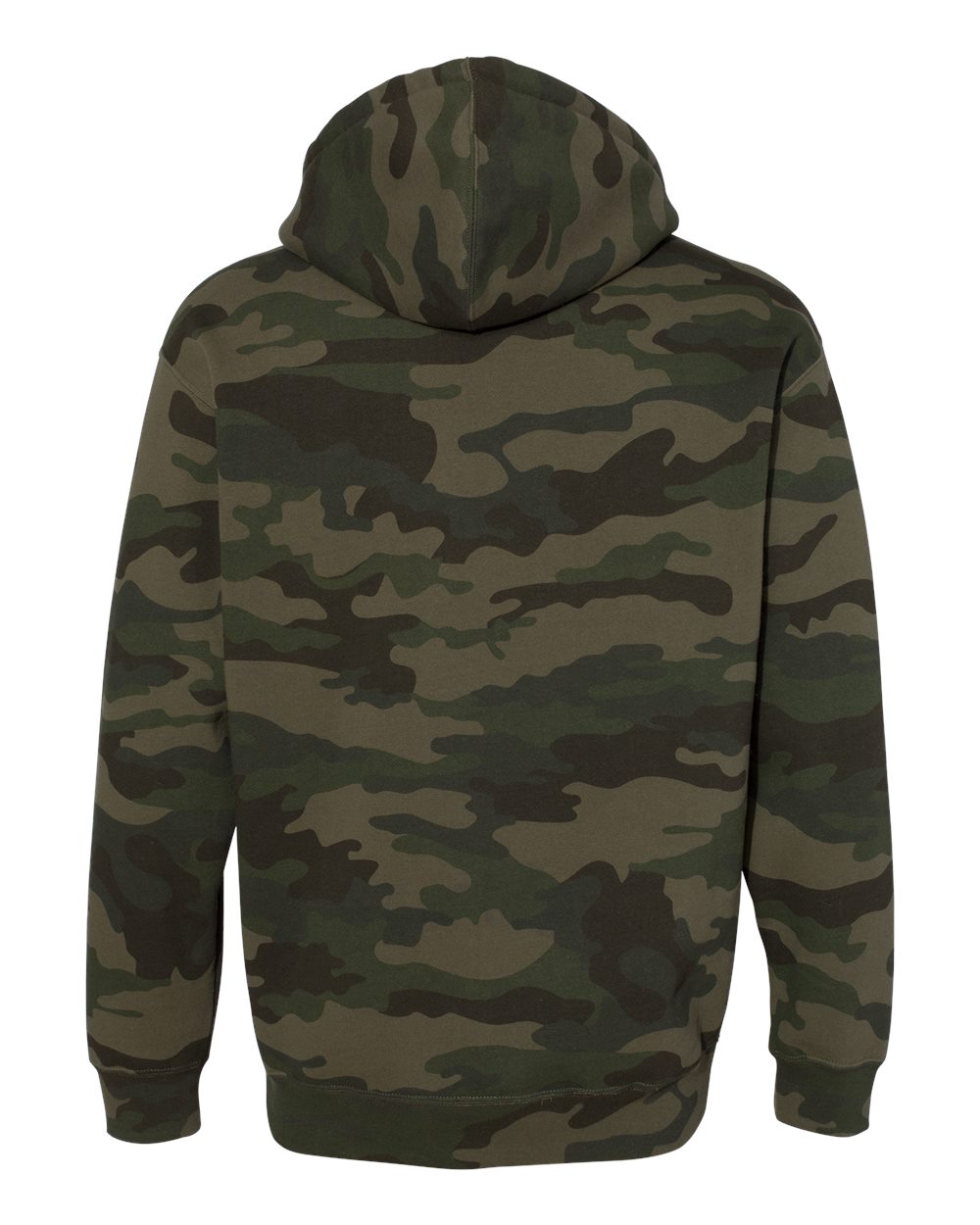 Independent Trading Co. Unisex Heavyweight Hooded Sweatshirt - IND4000 Forest Camo