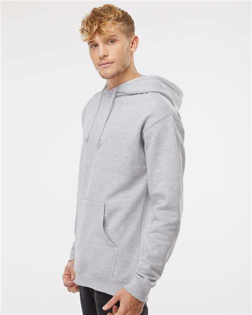 Independent Trading Co. Unisex Heavyweight Hooded Sweatshirt - IND4000 Grey Heather