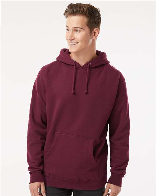 Independent Trading Co. Unisex Heavyweight Hooded Sweatshirt - IND4000 Maroon