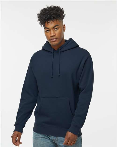 Independent Trading Co. Unisex Heavyweight Hooded Sweatshirt - IND4000 Navy