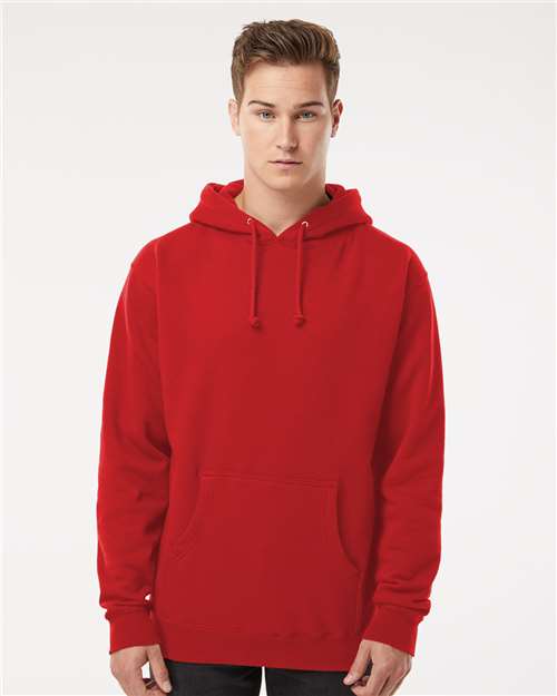 Independent Trading Co. Unisex Heavyweight Hooded Sweatshirt - IND4000 Red