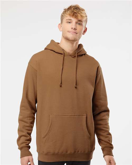 Independent Trading Co. Unisex Heavyweight Hooded Sweatshirt - IND4000 Saddle