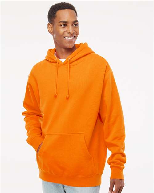 Independent Trading Co. Unisex Heavyweight Hooded Sweatshirt - IND4000 Safety Orange