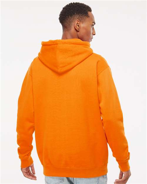 Independent Trading Co. Unisex Heavyweight Hooded Sweatshirt - IND4000 Safety Orange