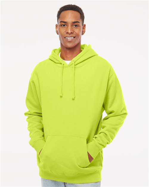 Independent Trading Co. Unisex Heavyweight Hooded Sweatshirt - IND4000 Safety Yellow