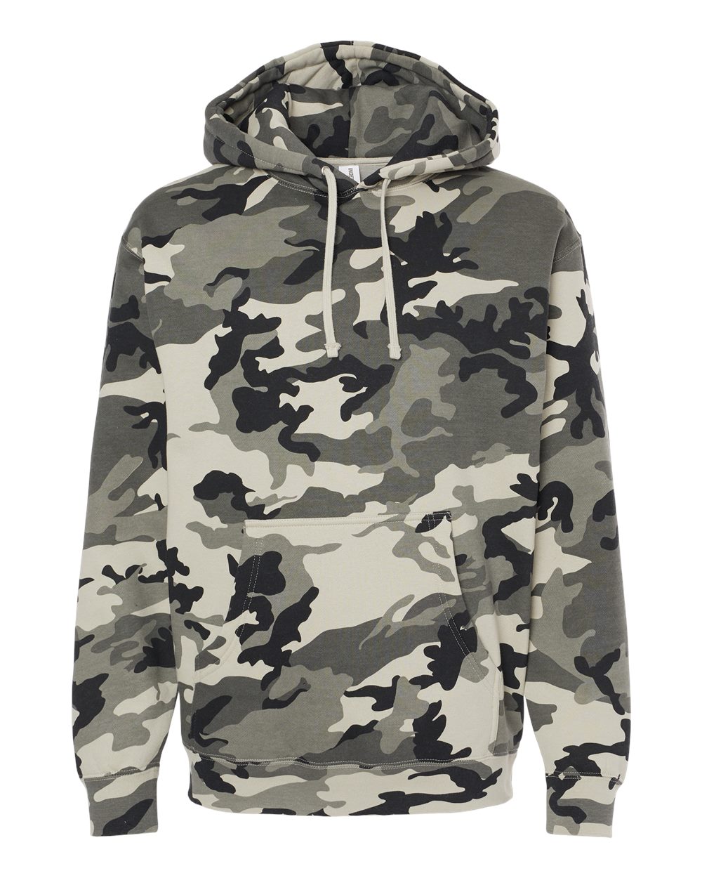 Independent Trading Co. Unisex Heavyweight Hooded Sweatshirt - IND4000 Snow Camo