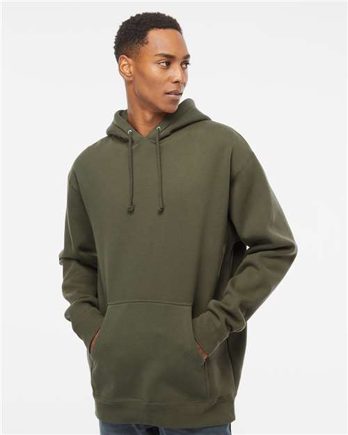 Independent Trading Co. Unisex Heavyweight Hooded Sweatshirt - IND4000 Army