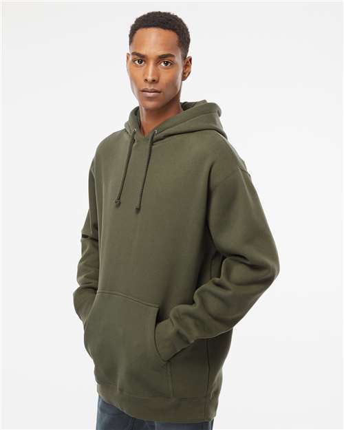 Independent Trading Co. Unisex Heavyweight Hooded Sweatshirt - IND4000 Army