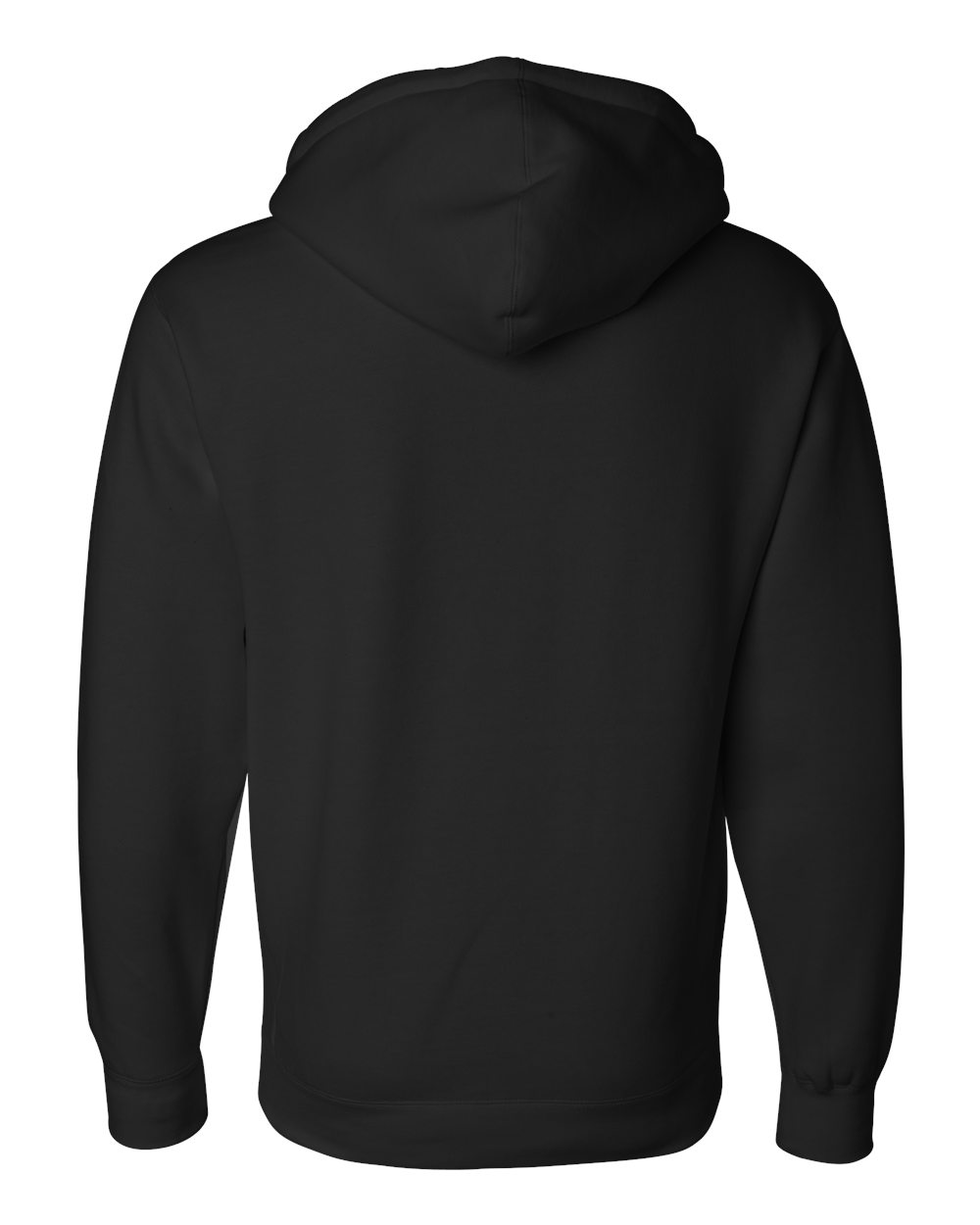 Independent Trading Co. Unisex Heavyweight Hooded Sweatshirt - IND4000 Black