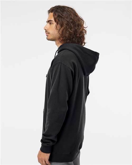 Independent Trading Co. Unisex Heavyweight Hooded Sweatshirt - IND4000 Black