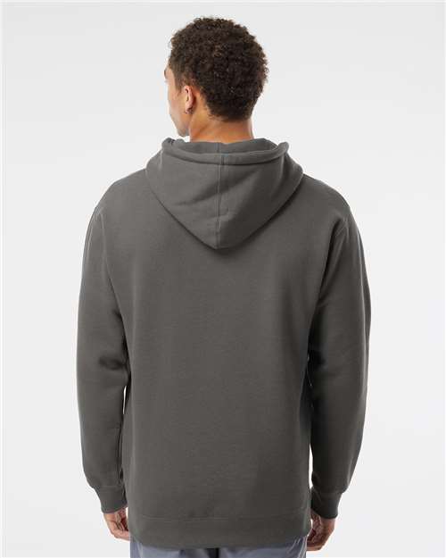 Independent Trading Co. Unisex Heavyweight Hooded Sweatshirt - IND4000 Charcoal