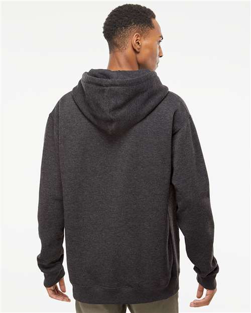 Independent Trading Co. Unisex Heavyweight Hooded Sweatshirt - IND4000 Charcoal Heather