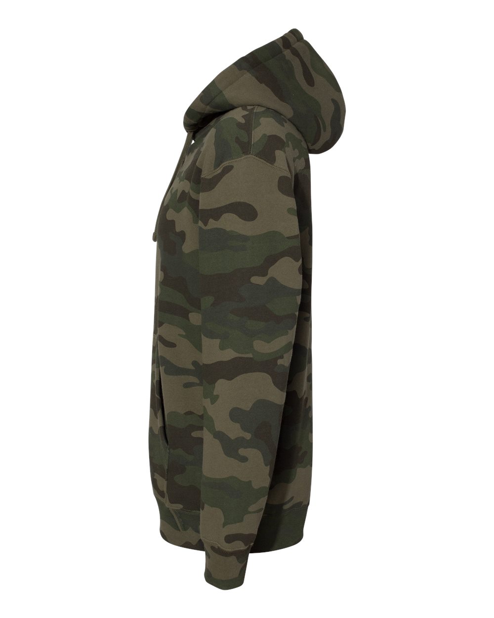 Independent Trading Co. Unisex Heavyweight Hooded Sweatshirt - IND4000 Forest Camo