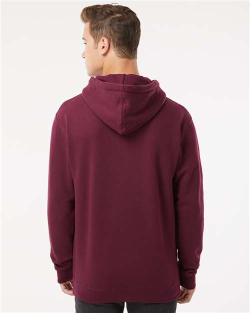 Independent Trading Co. Unisex Heavyweight Hooded Sweatshirt - IND4000 Maroon