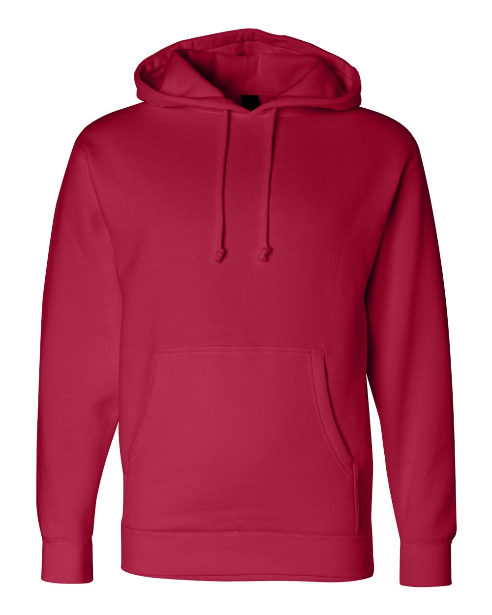 Independent Trading Co. Unisex Heavyweight Hooded Sweatshirt - IND4000 Red