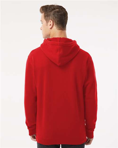 Independent Trading Co. Unisex Heavyweight Hooded Sweatshirt - IND4000 Red