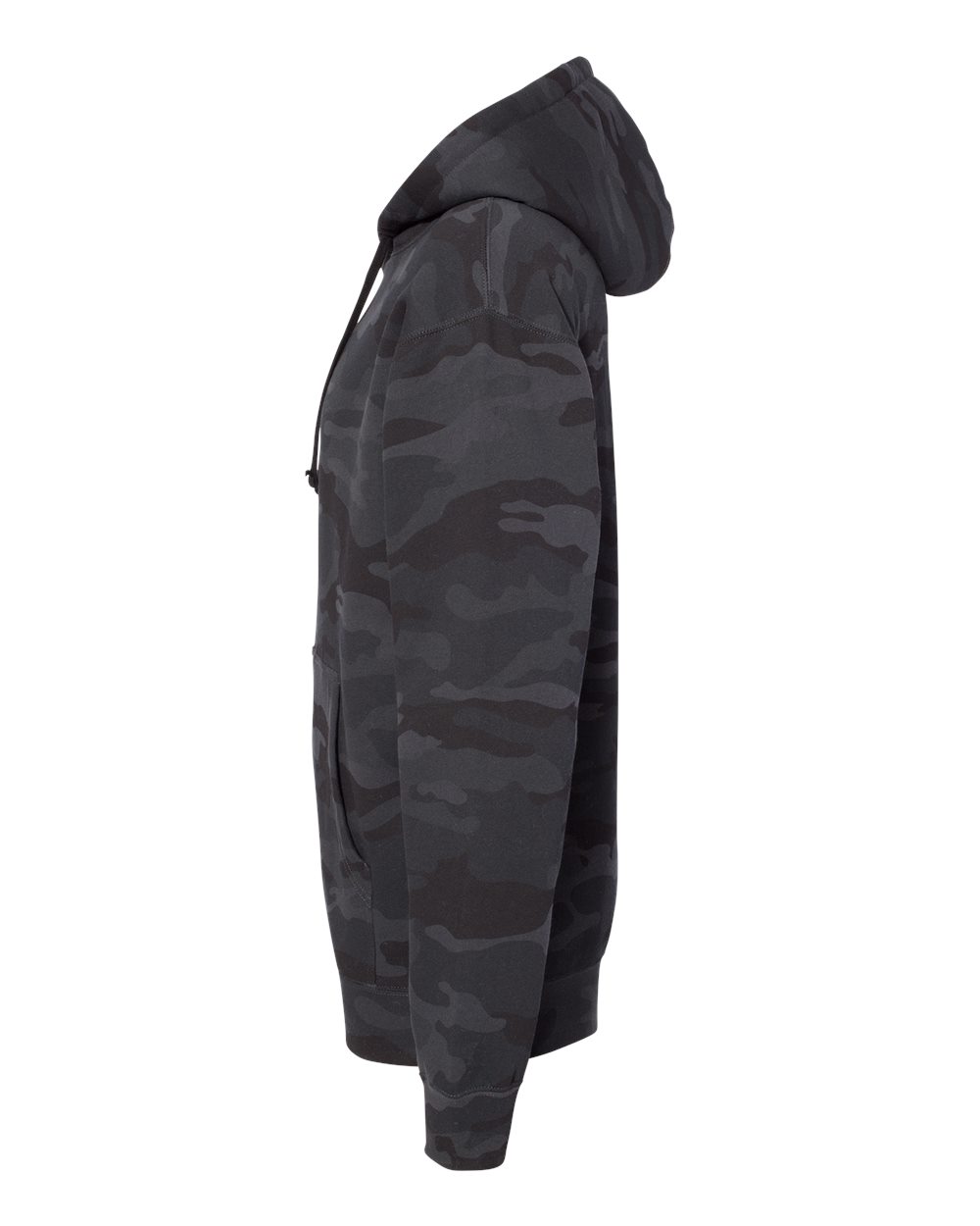 Independent Trading Co. Unisex Heavyweight Hooded Sweatshirt - IND4000 Black Camo