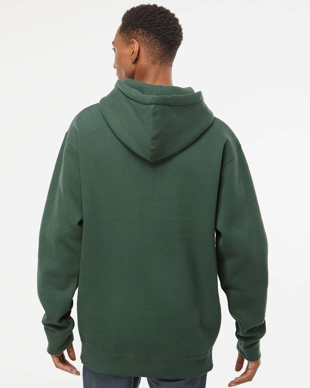 Independent Trading Co. Unisex Heavyweight Hooded Sweatshirt - IND4000 Alpine Green