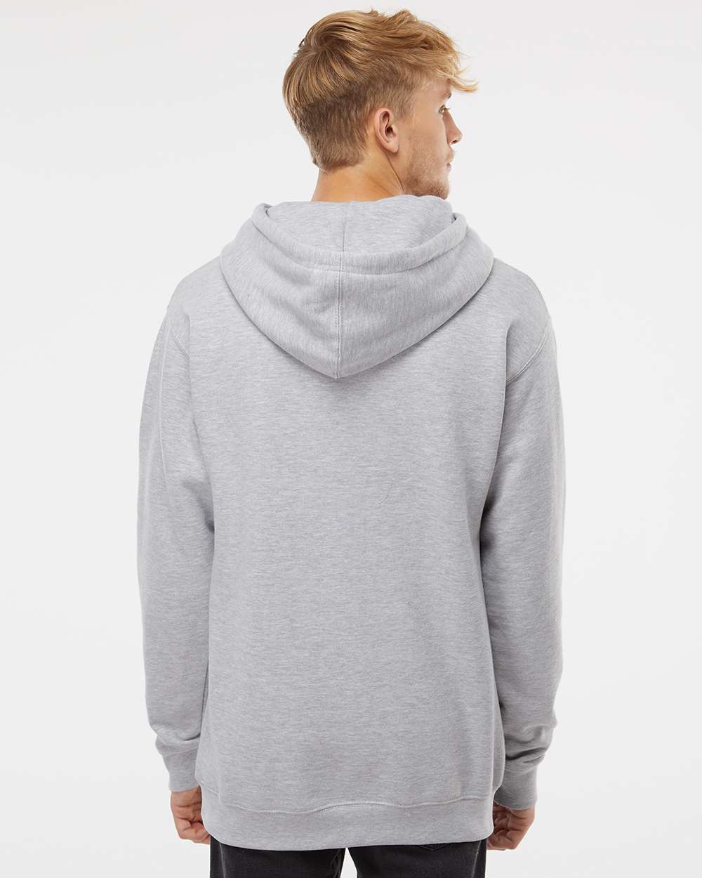 Independent Trading Co. Unisex Heavyweight Hooded Sweatshirt - IND4000 Grey Heather