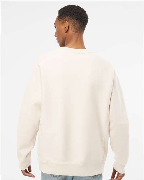 Independent Trading Co. Unisex Legend Premium Heavyweight Cross-Grain Crewneck Sweatshirt - IND5000C Bone