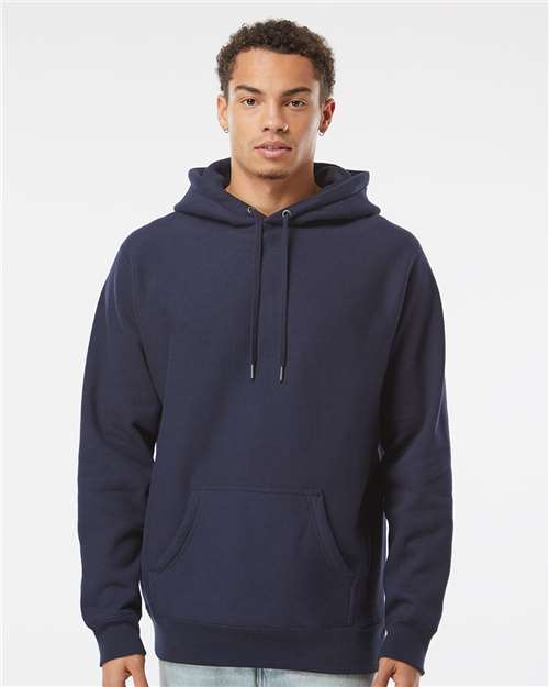 Independent Trading Co. Unisex Legend Premium Heavyweight Cross-Grain Hooded Sweatshirt - IND5000P Classic Navy