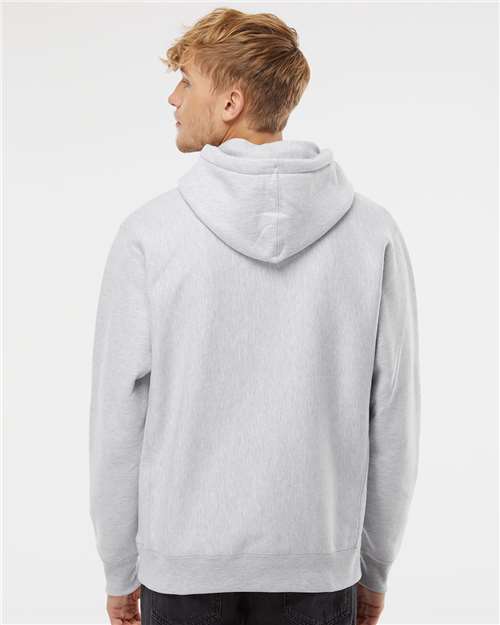 Independent Trading Co. Unisex Legend Premium Heavyweight Cross-Grain Hooded Sweatshirt - IND5000P Grey Heather