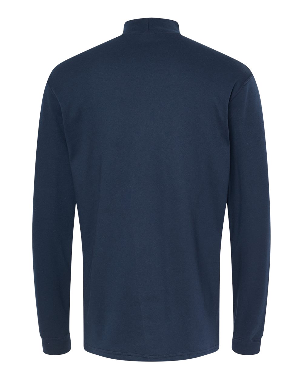 King Fashion Jersey Interlock Mockneck Long Sleeve T-Shirt - KF4600 Navy