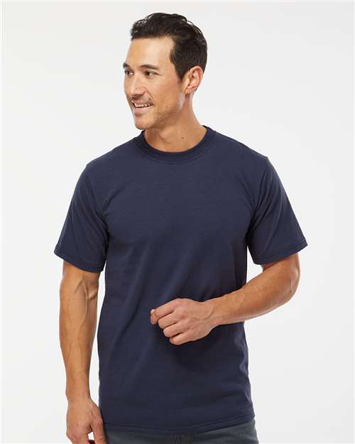 King Fashion Super Weight Jersey Short Sleeve T-Shirt - KF900 Navy