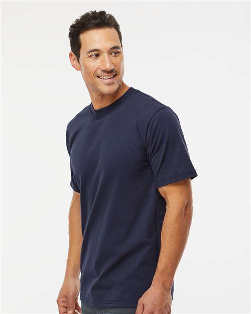 King Fashion Super Weight Jersey Short Sleeve T-Shirt - KF900 Navy