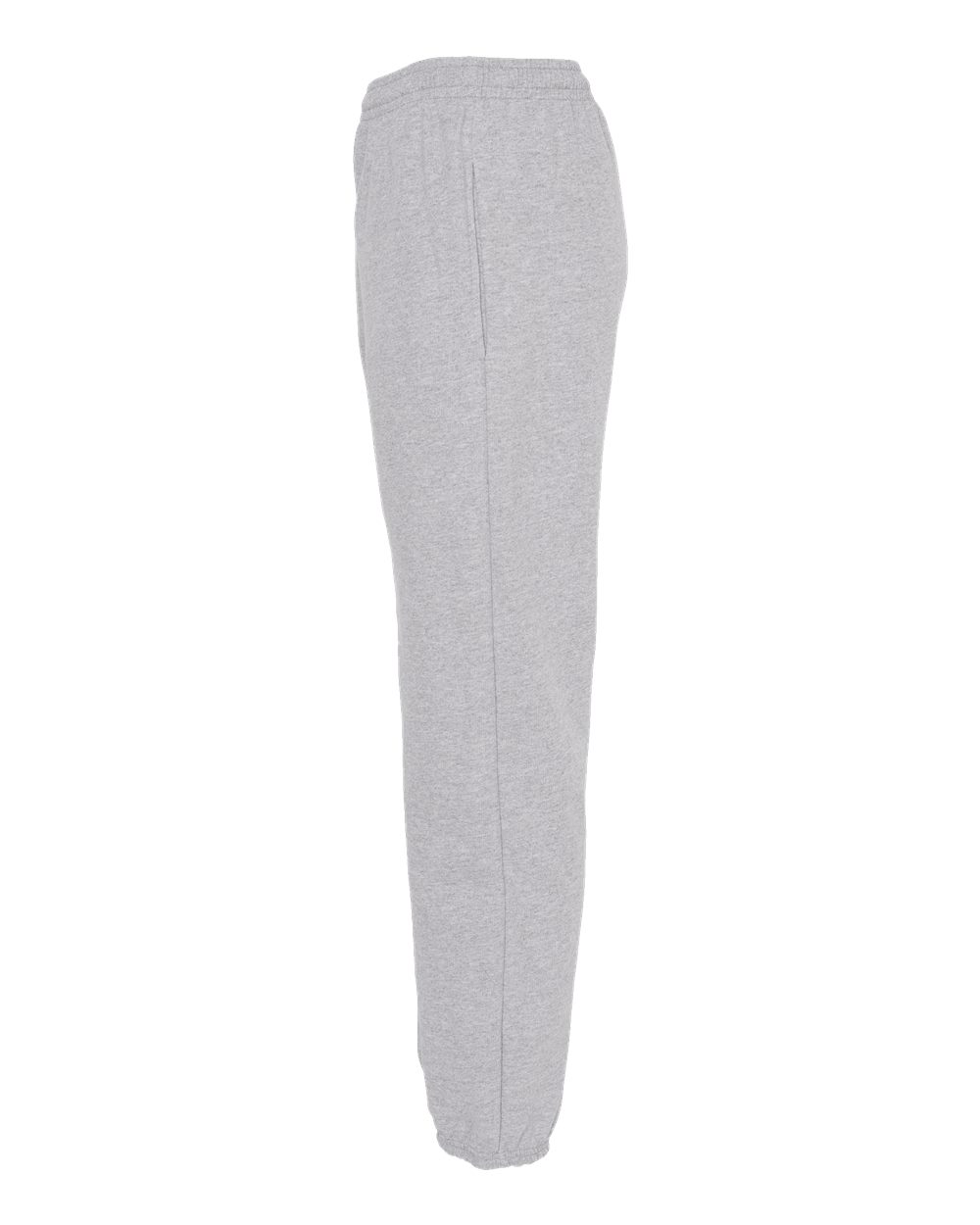 King Fashion Pocketed Sweatpants with Elastic Cuffs - KF9012 Athletic Grey
