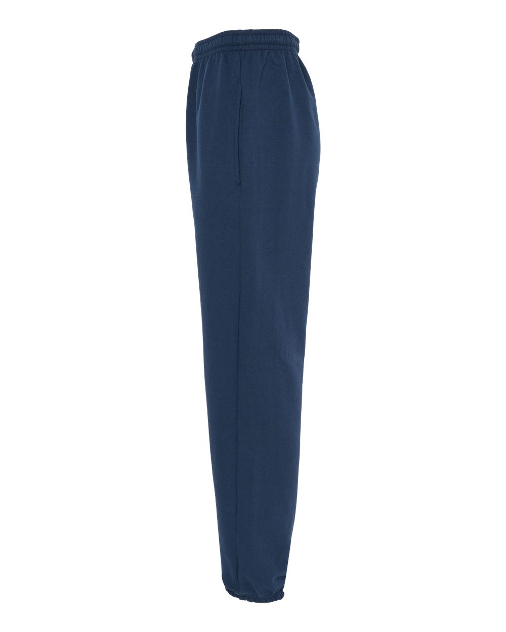 King Fashion Pocketed Sweatpants with Elastic Cuffs - KF9012 Navy
