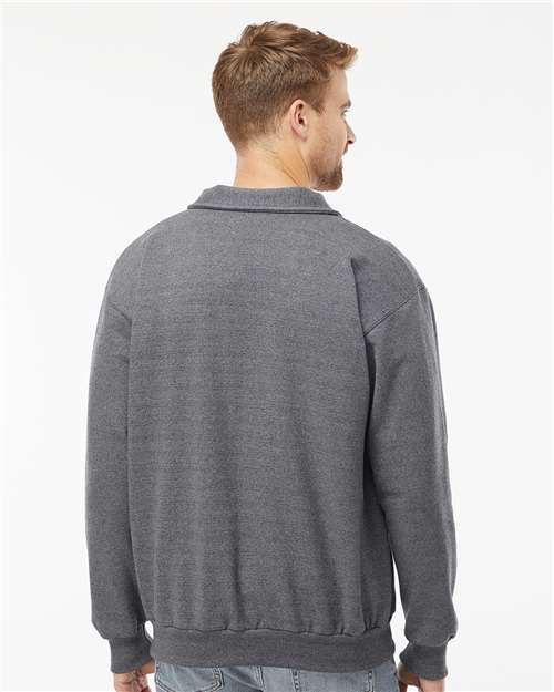 King Fashion Full-Zip Sweatshirt - KF9016 Charcoal Mix