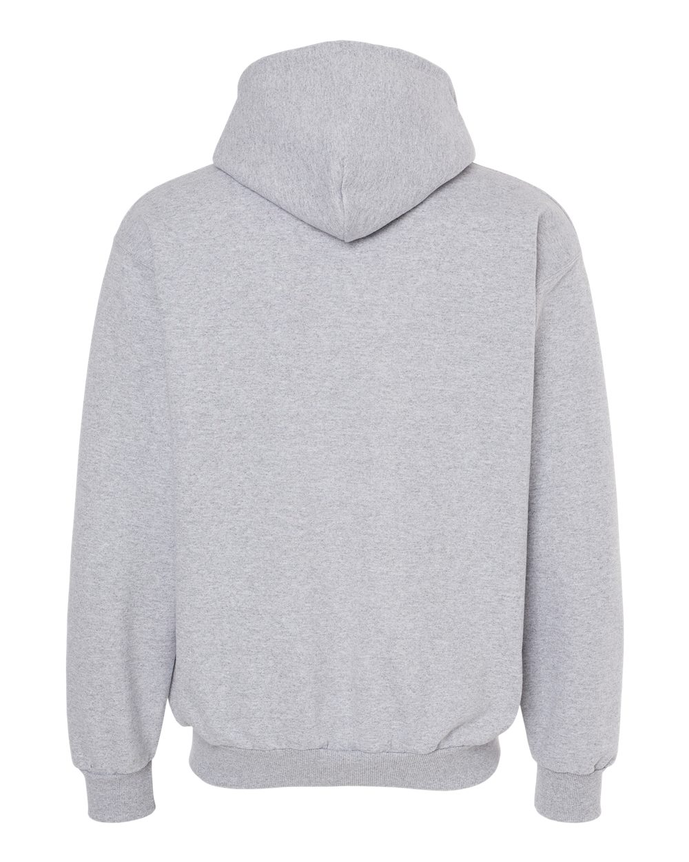 King Fashion Full-Zip Hooded Sweatshirt - KF9017 Athletic Grey