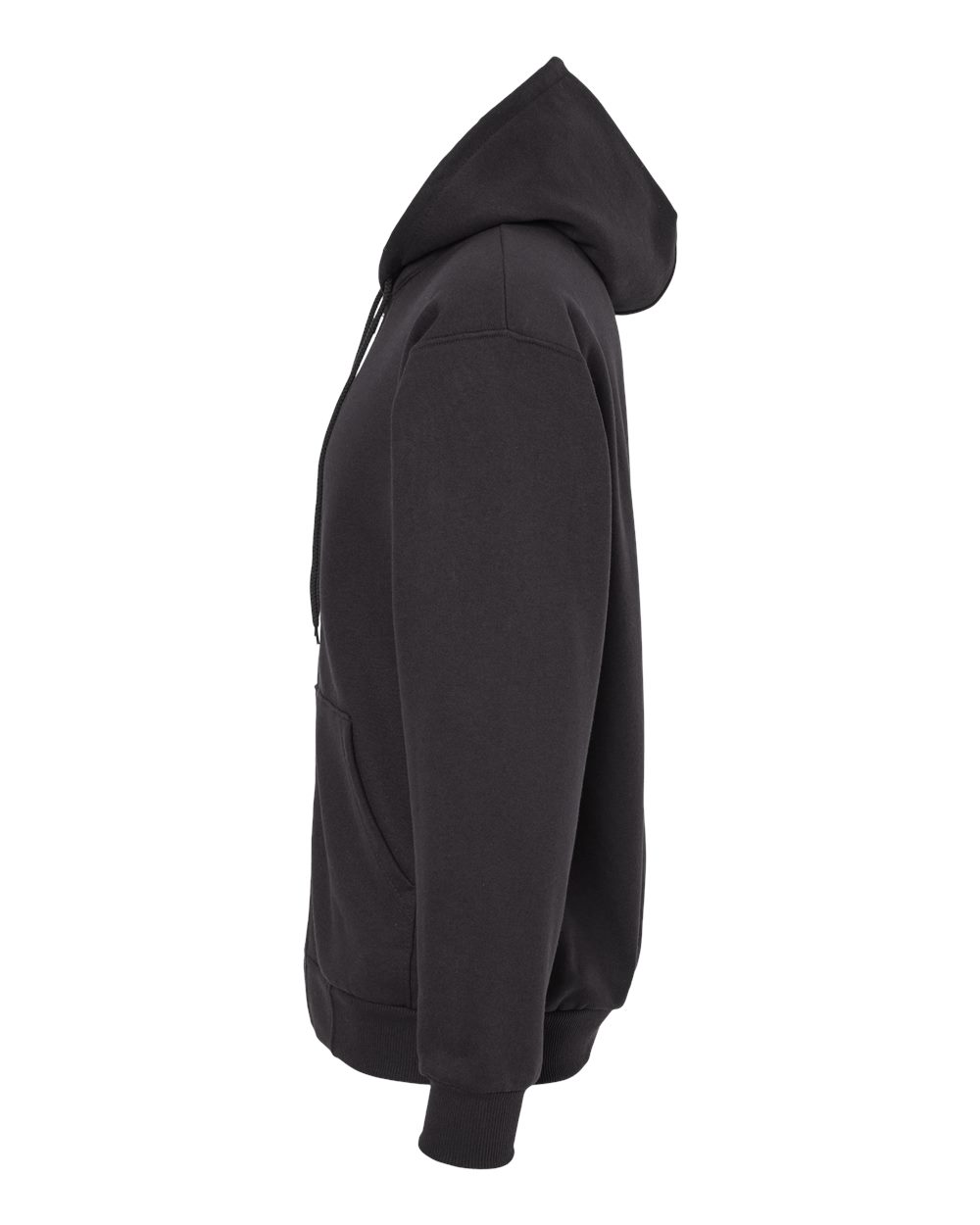 King Fashion Full-Zip Hooded Sweatshirt - KF9017 Black