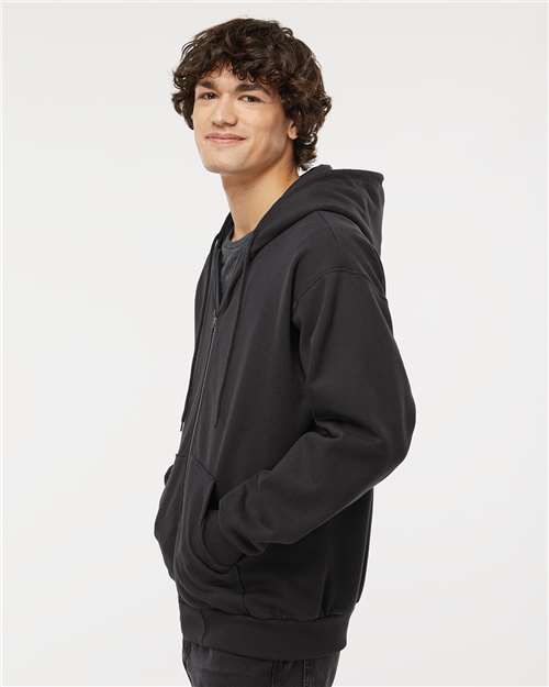 King Fashion Full-Zip Hooded Sweatshirt - KF9017 Black
