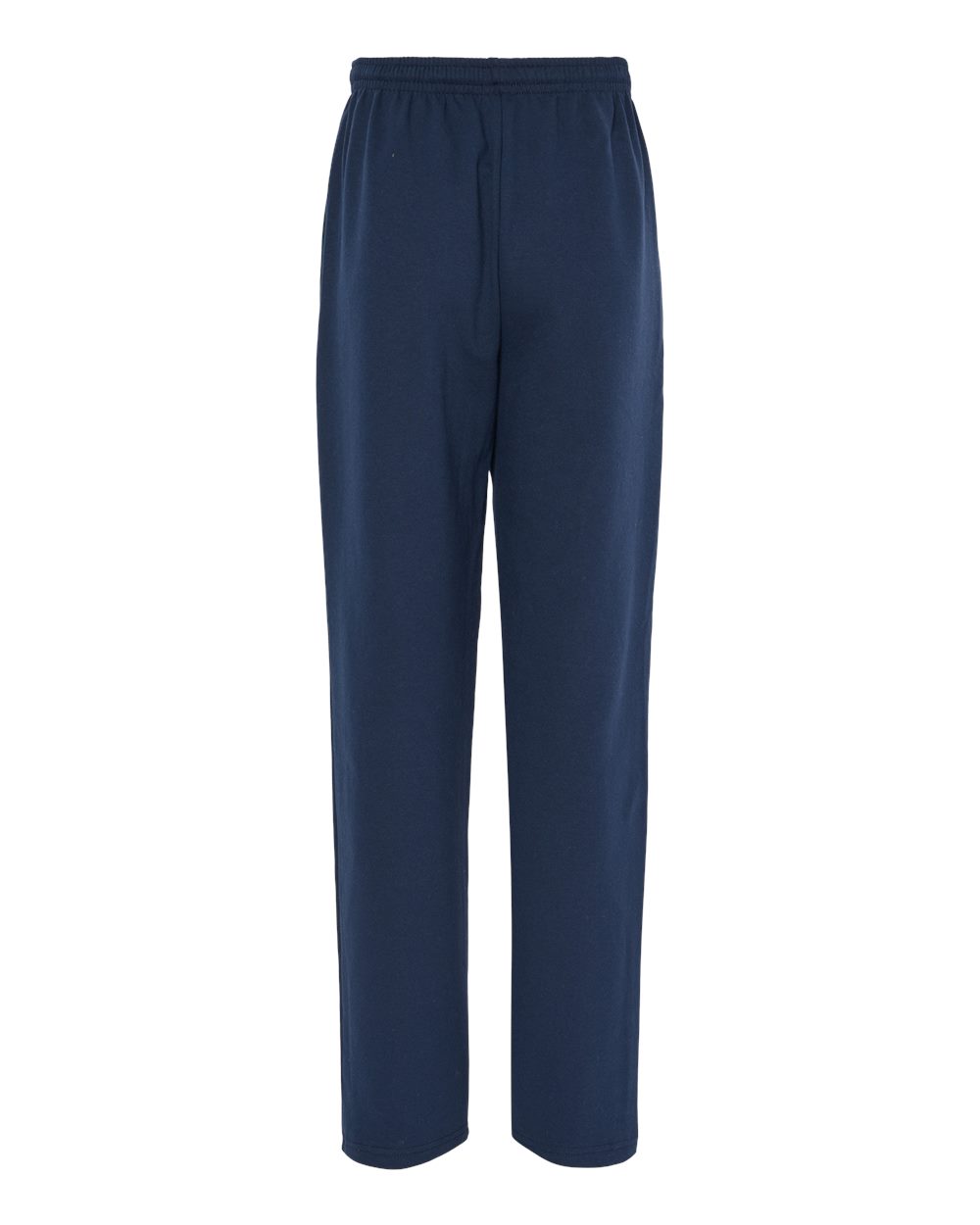 King Fashion Pocketed Open Bottom Sweatpants - KF9022 Navy