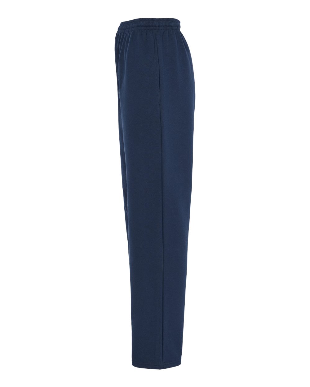 King Fashion Pocketed Open Bottom Sweatpants - KF9022 Navy